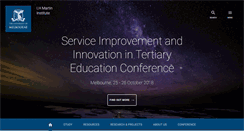 Desktop Screenshot of lhmartininstitute.edu.au