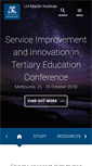 Mobile Screenshot of lhmartininstitute.edu.au